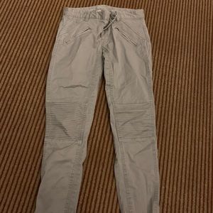 gap jean like gray pants